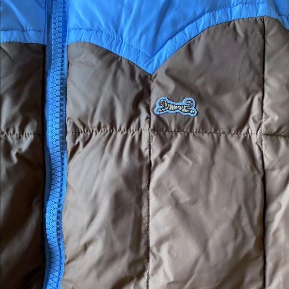 Le Tigre Vintage Reversible Down Puffer Vest - Picture 2 of 9